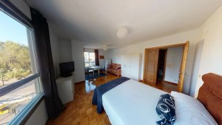 Habitación para ver el eclipse solar
