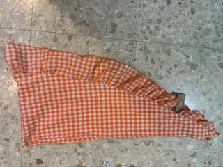 Pico de flamenca naranja