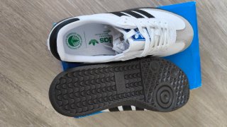 Adidas Samba Vegan Grises y Blancas