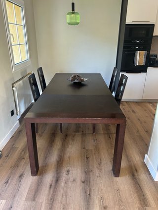 Sedie allungabili Mesa GIFT 4 in wengé