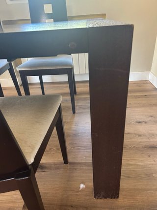 Sedie allungabili Mesa GIFT 4 in wengé