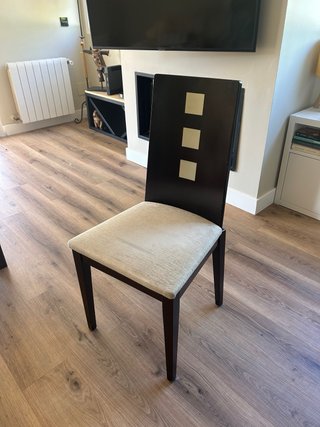 Sedie allungabili Mesa GIFT 4 in wengé