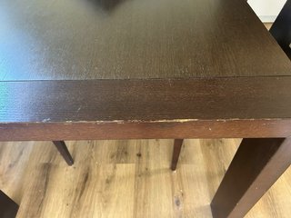 Sedie allungabili Mesa GIFT 4 in wengé