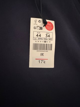 Bermudas Lefties Lino Azul Marino Talla M