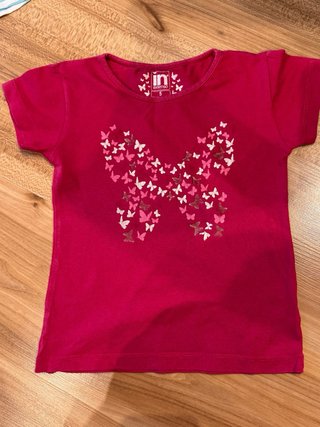 Lote 6 Camisetas de manga corta Niña T.4/6 Años