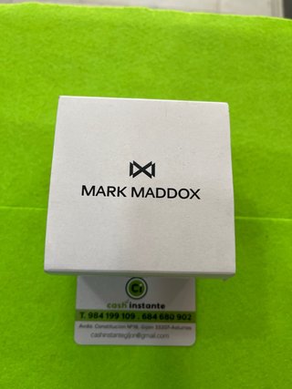 Reloj Mark Maddox Azul y Plateado