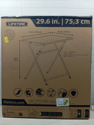 Mesa Plegable portátil 75x52 cm