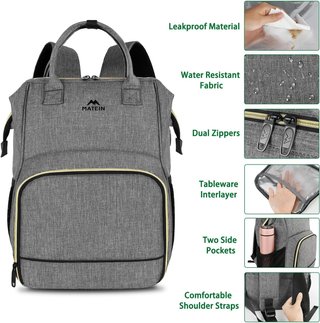 Mochila Térmica Matein 17 Gris