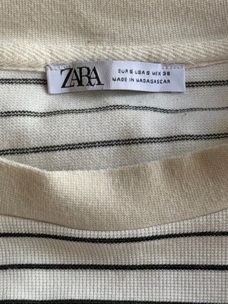 T-shirt Zara a righe