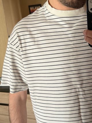 T-shirt Zara a righe