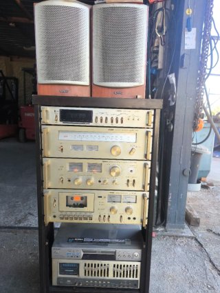 Cadena Hi-Fi Fisher Vintage