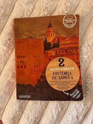 Historia de España 2 bachillerato