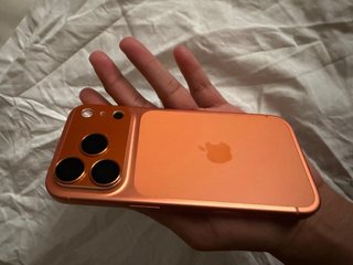 Teléfono Naranja Casi Nuevo