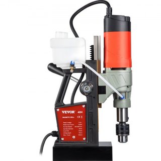 Taladro Magnético, 1200W Diámetro de Perforación de 4 cm, 2922lbf/13000N Taladro Magnético Eléctrico Portátil con Velocidad Variable, Máquina de Perforación de 580 RPM para cualquier Superficie y ...