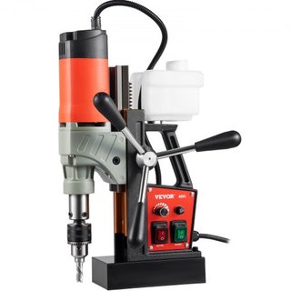 Taladro Magnético, 1200W Diámetro de Perforación de 4 cm, 2922lbf/13000N Taladro Magnético Eléctrico Portátil con Velocidad Variable, Máquina de Perforación de 580 RPM para cualquier Superficie y ...