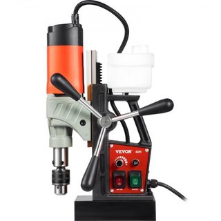 Taladro Magnético, 1200W Diámetro de Perforación de 4 cm, 2922lbf/13000N Taladro Magnético Eléctrico Portátil con Velocidad Variable, Máquina de Perforación de 580 RPM para cualquier Superficie y ...