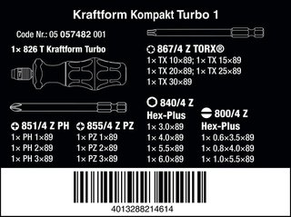 Wera Turbo 1 destornillador