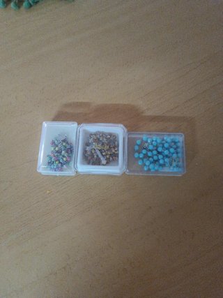 3 Rosarios en estuche
