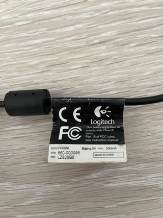 Webcam Logitech QuickCam E3560 (V-UCU56) Nera