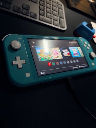 Nintendo Switch Lite Azul + 3 Juegos