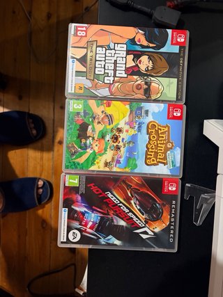 Nintendo Switch Lite Azul + 3 Juegos