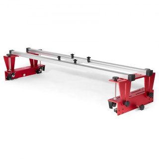 Router Sled, 64 pulgadas/162.6 cm, Jig de Aplanado de Lamas Portátil y Fácil de Ajustar, Router Sled de Carpintería DIY para Aplanar Lamas, Máquina de Planificación y Recorte de Guía de Lamas para...