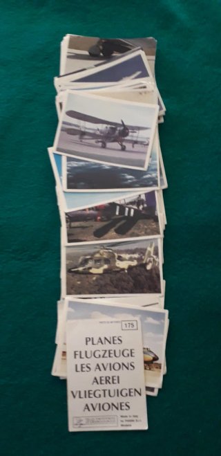 Cromos de Aviones Panini 81 cromos