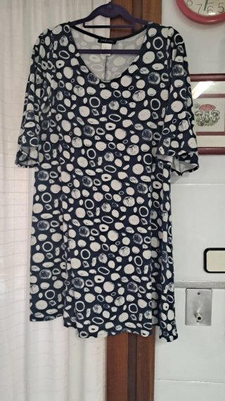 Vestido ANVITO Verano Estampado Talla XXL