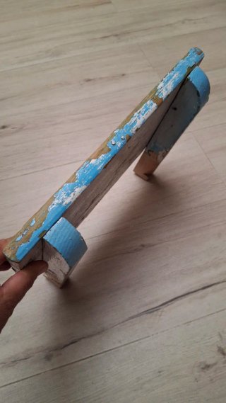 Estantería balda madera antigua para empotrar