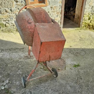 Hormigonera motor gasolina