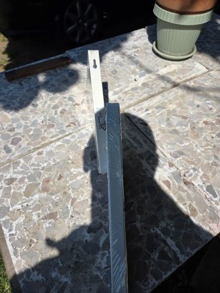 Coppia supporti mensole EKBY LERBERG IKEA bianchi