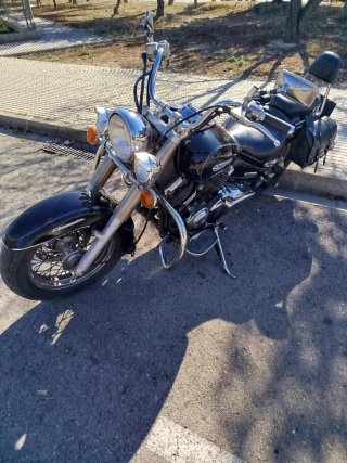 Yamaha drag star 650cc  Moto Cruiser Negr