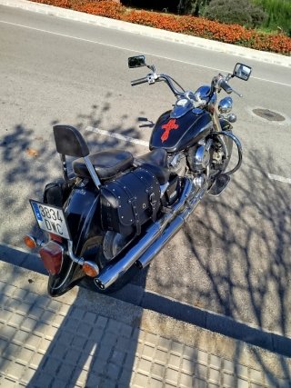 Yamaha drag star 650cc  Moto Cruiser Negr