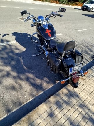 Yamaha drag star 650cc  Moto Cruiser Negr