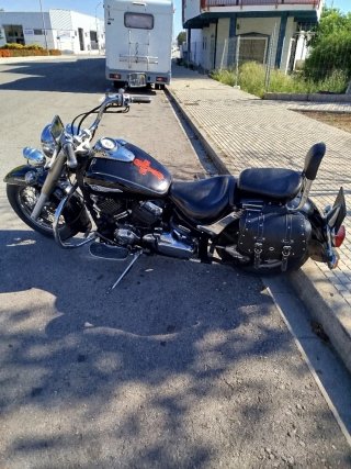 Yamaha drag star 650cc  Moto Cruiser Negr