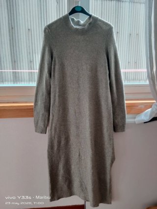Vestido jersey Lefties gris talla M