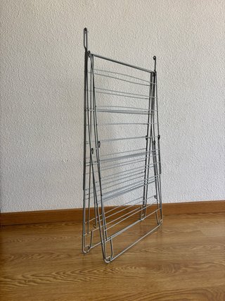 Tendedero de ropa metálico plegable