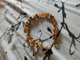 Pulsera Tous Oso Dorada