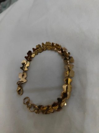 Pulsera Tous Oso Dorada