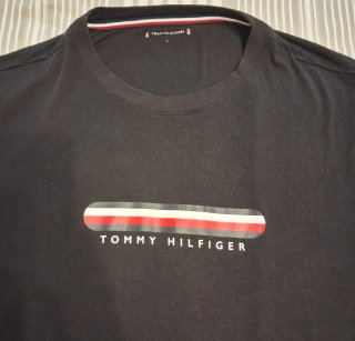 Camiseta Tommy Hilfiger Negra Talla L