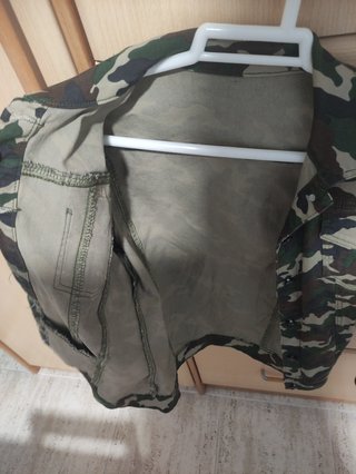 Chaqueta camuflaje militar talla M