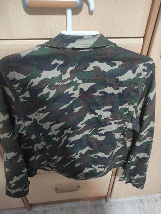 Chaqueta camuflaje militar talla M