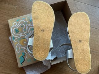 Sandalias Flexi Plata Talla 42