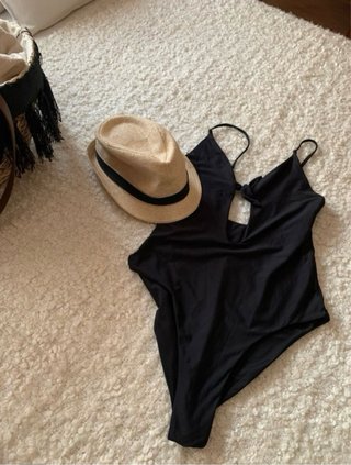 Bañador Pull and Bear Negro Talla L