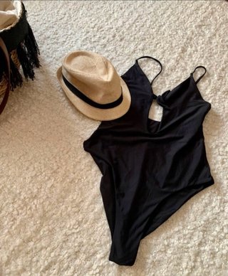 Bañador Pull and Bear Negro Talla L