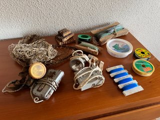Lote varios de pesca