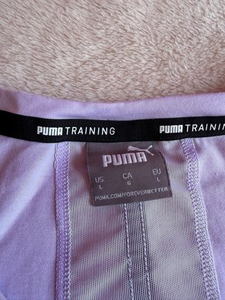 Camiseta deportiva Puma Training lila mujer