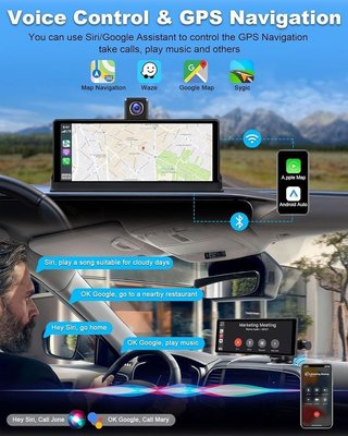Pantalla 10,26 pul 4K Carplay Cámara Frontal NUEVA