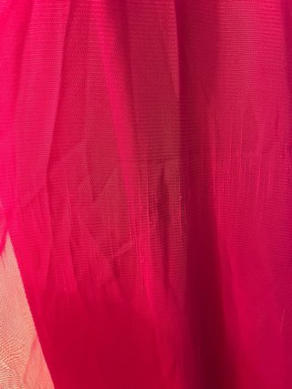 Vestido largo fucsia para fiesta