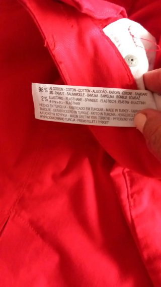 Falda Zara roja 36